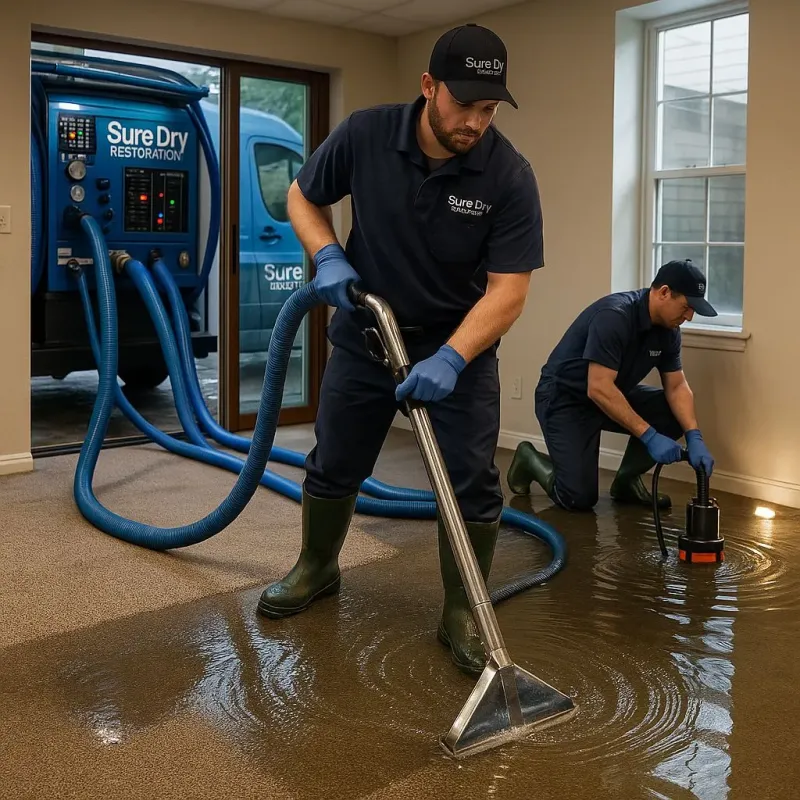 Water Extraction and Removal process in Divide County, ND